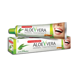 Aloe Vera Herbal Toothpaste K.P. Namboodiris